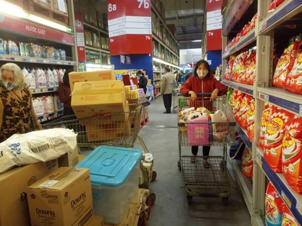 Hanoi ensures sufficient supply of goods for people hinh anh 1