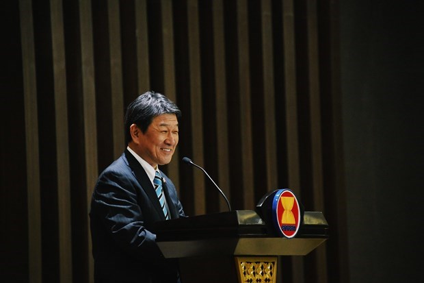 Japan highly values Vietnam’s leading role in ASEAN Chairmanship Year 2020 hinh anh 1