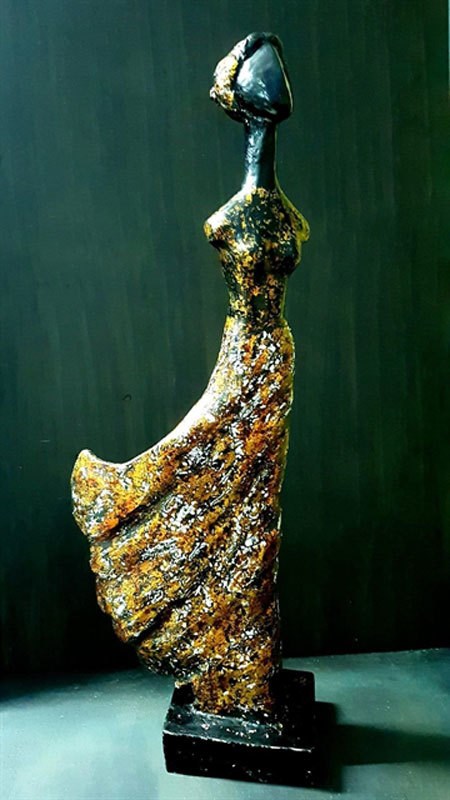 Online sculpture exhibition shown on Facebook hinh anh 1