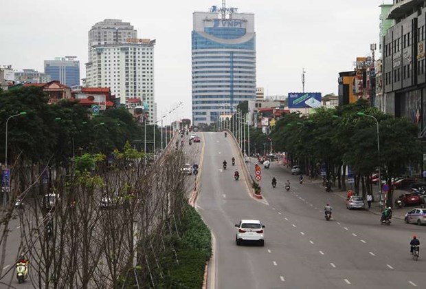 Hanoi to cease social distancing from 0:00 April 23, except Me Linh, Thuong Tin hinh anh 1