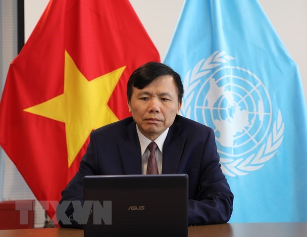 Vietnam backs two-state solution to Israeli-Palestinian conflict hinh anh 1