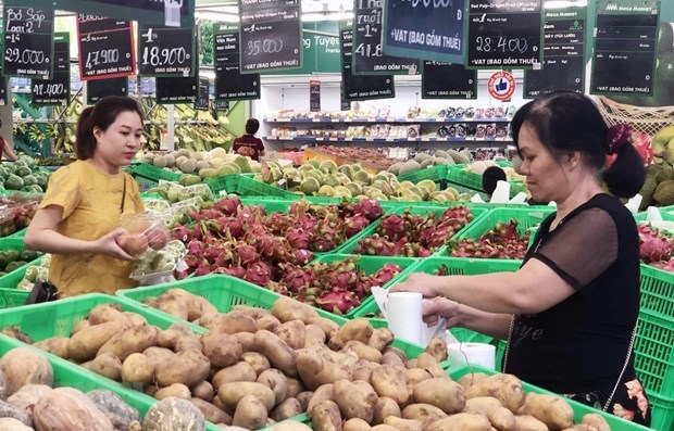 April CPI down 1.54 percent month-on-month hinh anh 1