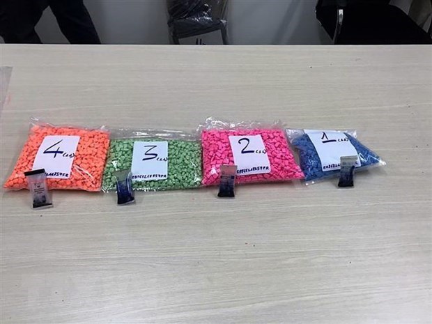 HCM City’s customs seizes 18kg of ecstasy hinh anh 1