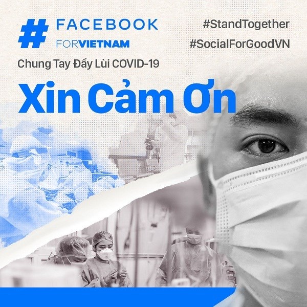 Over 10 billion VND mobilised for COVID-19 fight in Facebook campaign hinh anh 1