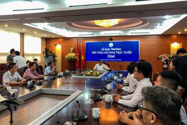 First local online meeting platform launched hinh anh 1
