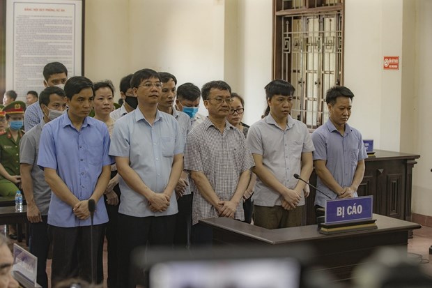 Court sentences 15 in exam cheating scandal in Hoa Binh hinh anh 1