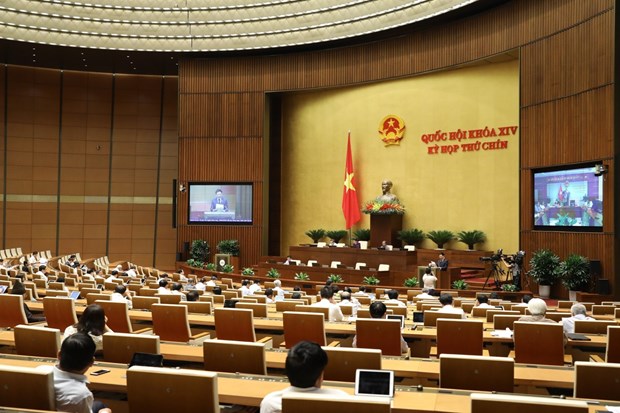 NA concludes last online working day of ninth session hinh anh 1