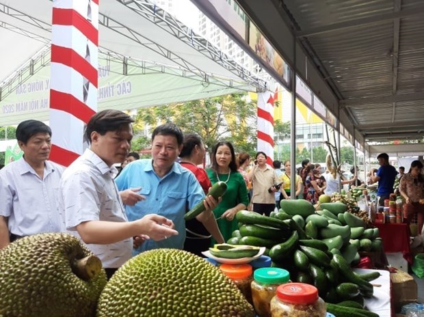 Fruit, farm produce week underway in Hanoi hinh anh 1