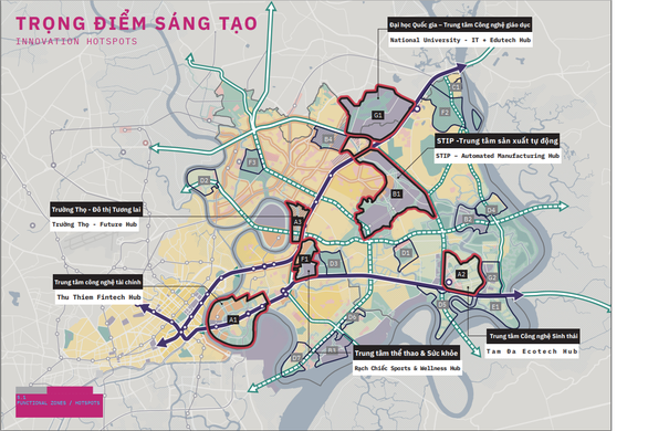 Zoning plan for innovative hub in HCM City set for considerable adjustment hinh anh 1