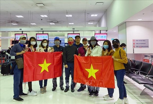 Vietnamese citizens return home from Australia, New Zealand hinh anh 2