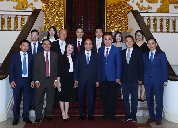 PM receives leaders of Chinese firms operating in Vietnam hinh anh 1