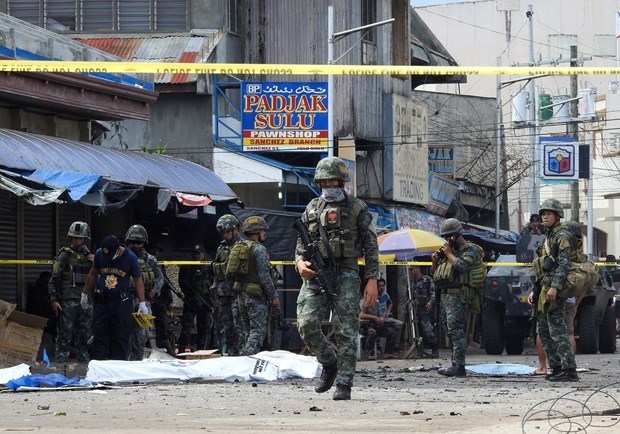 Philippines: Two policemen killed in attack hinh anh 1