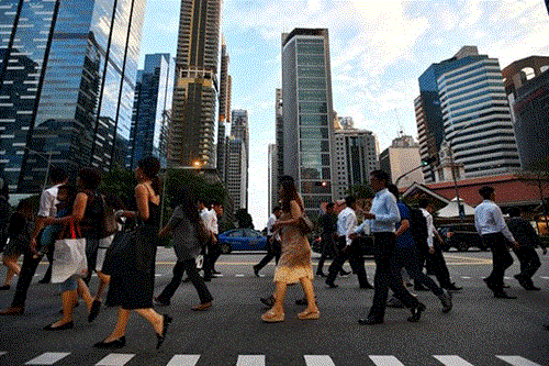 Singapore’s unemployment rate hits decade high hinh anh 1