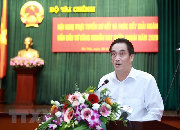 Deputy Finance Minister suggests speeding up public capital disbursement hinh anh 1