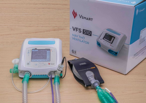 Vinsmart ventilator approved by Health Ministry hinh anh 1