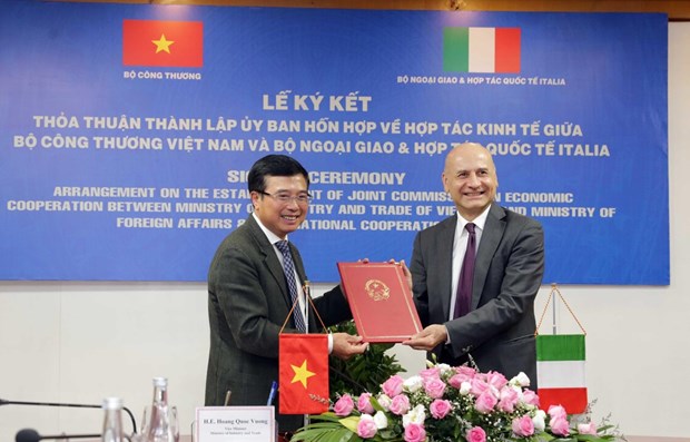 New Joint Commission on Vietnam-Italy Economic Cooperation formed hinh anh 1