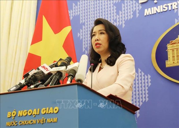 Vietnam objects to China’s military drills in Hoang Sa: FM spokesperson hinh anh 1