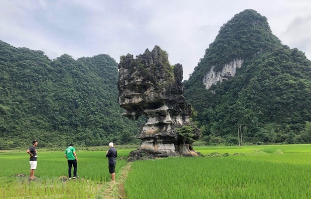 UNESCO experts laud status of Cao Bang global geopark hinh anh 1