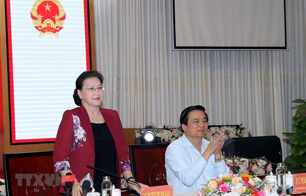 NA Chairwoman asks Long An to promote regional connectivity hinh anh 1
