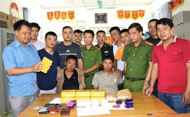 Large haul of drugs seized in Dien Bien hinh anh 1