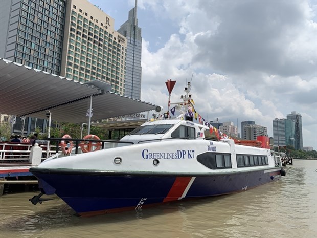 High-speed boat service between HCM City and Binh Duong launched hinh anh 1