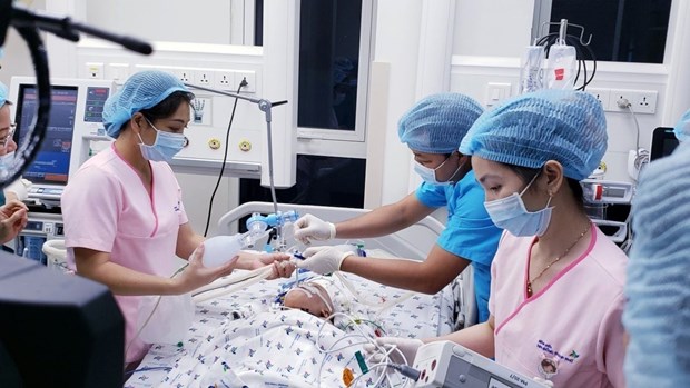 Conjoined twins in stable condition after separating operation hinh anh 1