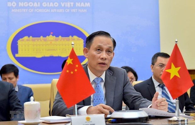 General Secretaries of Committee for Vietnam–China Bilateral Cooperation hold online meeting hinh anh 1
