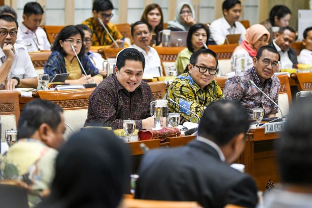 Indonesian House of Representatives approves assistance funds to SOEs hinh anh 1