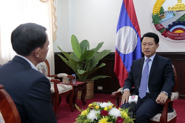 Vietnam shows outstanding role as ASEAN Chair: Lao minister hinh anh 1