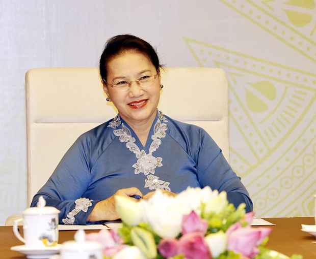 Top legislators of Vietnam, New Zealand hold online talks hinh anh 2