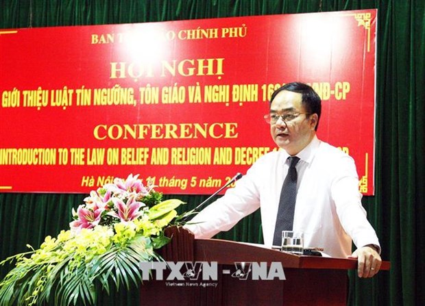 Religious organisations urged to continue with COVID-19 prevention measures hinh anh 1