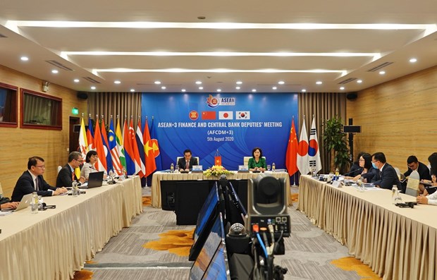 ASEAN+3 countries discuss financial cooperation hinh anh 1