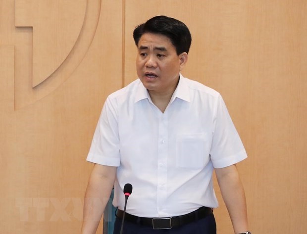 Chairman of Hanoi People’s Committee suspended from work hinh anh 1