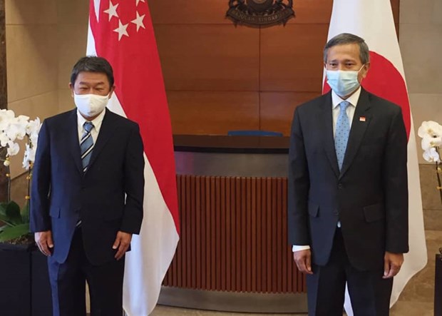 Japan, Singapore to ease COVID-19 travel restrictions from September hinh anh 1