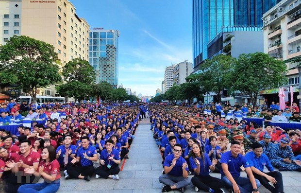 HCM City's summer volunteer youth campaign enters final day hinh anh 1