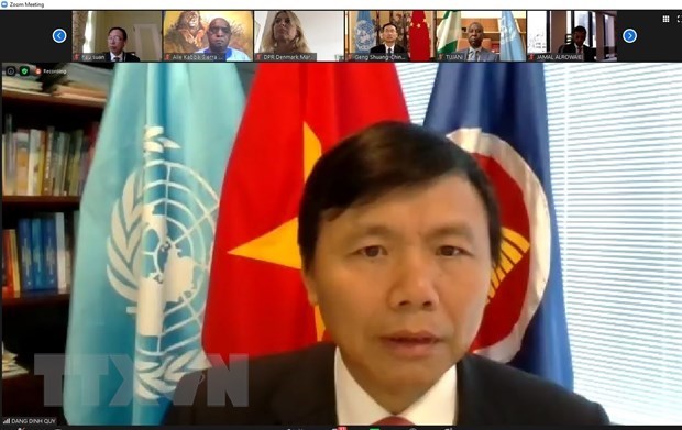 Vietnam Permanent Mission to UN marks National Day hinh anh 1