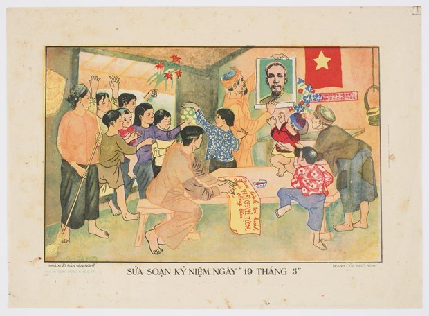 Vietnam’s art posters in 1950s kept in New South Wales library hinh anh 1
