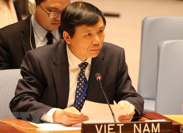 Vietnam calls for protection of civilians in COVID-hit countries with conflicts hinh anh 1