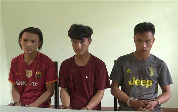 Three drug traffickers caught in Son La hinh anh 1