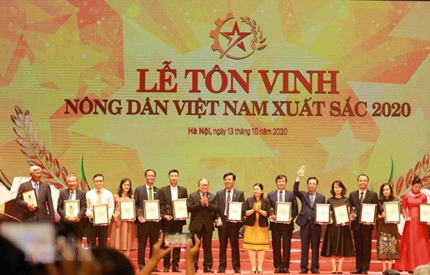 Outstanding farmers honoured for contributions to agricultural growth hinh anh 1