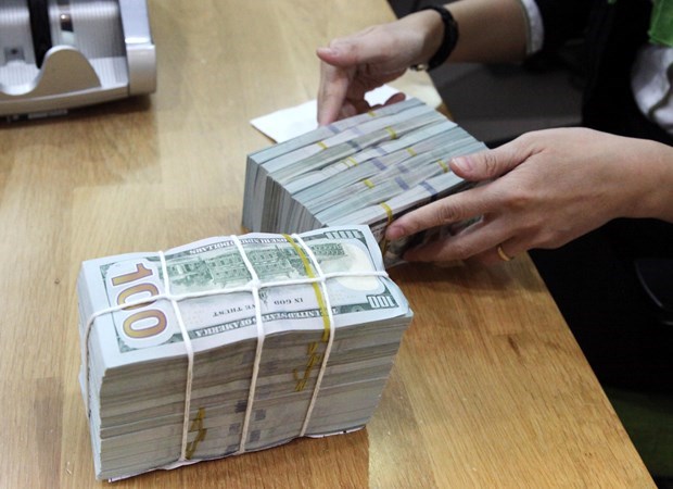 Reference exchange rate up 2 VND on October 14 hinh anh 1
