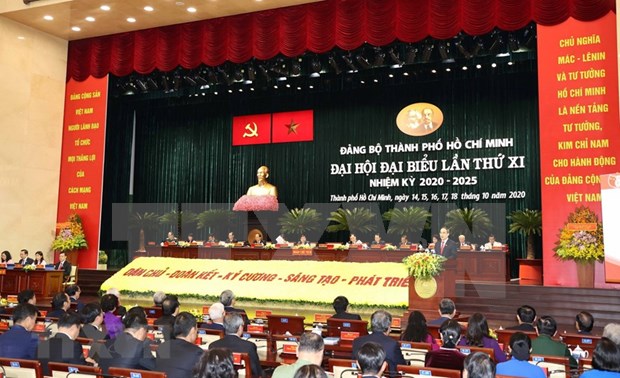 11th Congress of Ho Chi Minh City Party Organisation opens hinh anh 1