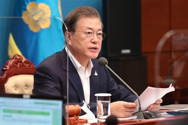 Korean President appreciates Vietnam’s support in range of fields hinh anh 1