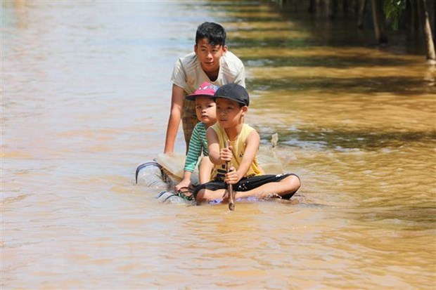 Kazakhstan, Palestine send sympathy to Vietnam over flooding hinh anh 1