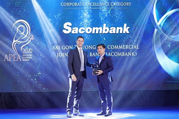 Sacombank, CEO win Asia Pacific awards hinh anh 1