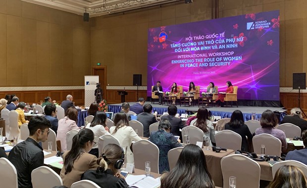 Int’l workshop seeks to enhance women’s role in peace, security hinh anh 1