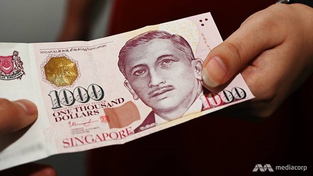 Singapore to stop issuing 1,000 SGD notes hinh anh 1
