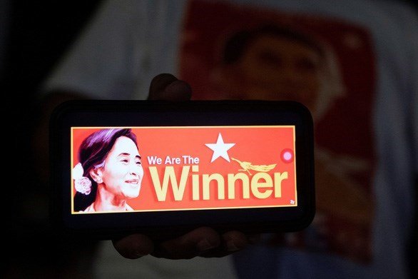 Myanmar elections: Aung San Suu Kyi wins parliamentary seat hinh anh 1