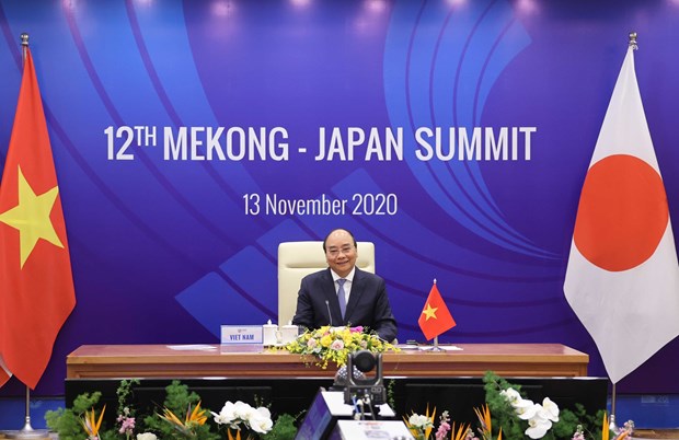 12th Mekong-Japan Summit opens hinh anh 1