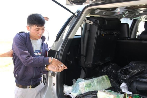 Cross-border drug trafficker arrested in Tay Ninh hinh anh 1